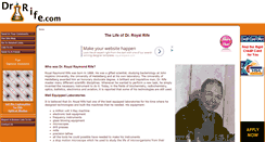 Desktop Screenshot of drrife.com